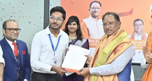 मुख्यमंत्री श्री विष्णु देव साय ने स्क्वायर बिजनेस सर्विसेज को किया ऑफिस स्पेस आबंटित:नवा रायपुर को देश का अगला आईटी हब बनाने की दिशा में बड़ा कदम