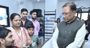 मुख्यमंत्री श्री विष्णु देव साय ने न्यूरो स्पाइन रिहैबिलिटेशन सेंटर का किया शुभारंभ