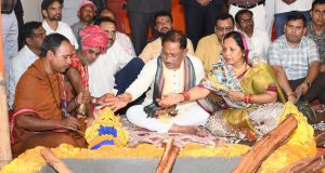 मुख्यमंत्री ने ग्राम दोकड़ा में भगवान जगन्नाथ मंदिर के प्राण प्रतिष्ठा कार्यक्रम में शामिल हुए