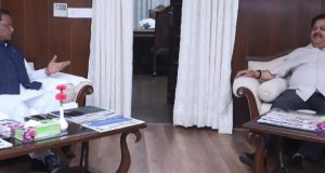 भारतीय क्रिकेट कंट्रोल बोर्ड (BCCI) के उपाध्यक्ष राजीव शुक्ला ने छत्तीसगढ़ सदन में मुख्यमंत्री विष्णुदेव साय से की मुलाकात