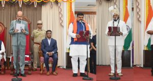 राजभवन में शपथ ग्रहण समारोह सम्पन्न