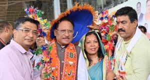 जापान और दक्षिण कोरिया के सफल विदेश दौरे से वापस लौटे मुख्यमंत्री श्री साय