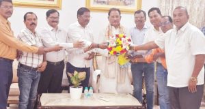 मुख्यमंत्री श्री विष्णु देव साय को कंवर समाज प्रतिनिधिमंडल ने दी बधाई एवं करमा तिहार के लिए आमंत्रण