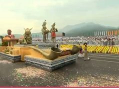 गुजरात की धरती पर बस्तर का सम्मान — एकता परेड में छत्तीसगढ़ की झांकी ने दिखाया विकास का नया मॉडल