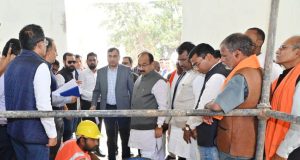 उप मुख्यमंत्री श्री अरुण साव ने मिशन अमृत के तहत निर्माणाधीन जल प्रदाय योजना का किया औचक निरीक्षण