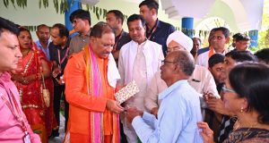 मुख्यमंत्री श्री विष्णुदेव साय को जन्मदिवस पर आशीष देने उमड़ा जनसैलाब