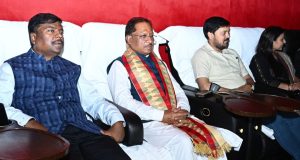 मुख्यमंत्री श्री विष्णुदेव साय ने देखी “छावा” फिल्म
