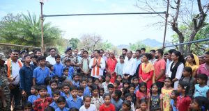 उपमुख्यमंत्री श्री विजय शर्मा द्वारा अमर शहीद स्व. सुबरनाथ यादव जी की प्रतिमा का किया अनावरण