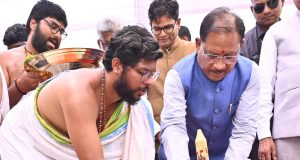 मुख्यमंत्री श्री विष्णुदेव साय ने प्रदेश के पहले सेमीकंडक्टर यूनिट का किया भूमिपूजन, छत्तीसगढ़ के लिए गर्व का क्षण