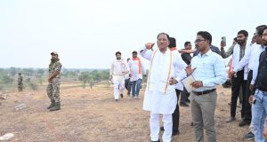 मुख्यमंत्री श्री साय ने निर्माणाधीन सिद्धबाबा जलाशय का किया निरीक्षण