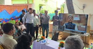 छत्तीसगढ़ के पामेड़ में खुली ग्रामीण बैंक की शाखा:मुख्यमंत्री विष्णुदेव साय ने किया वर्चुअल शुभारंभ