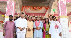 उप मुख्यमंत्री श्री अरुण साव सामूहिक आदर्श विवाह समारोह में हुए शामिल