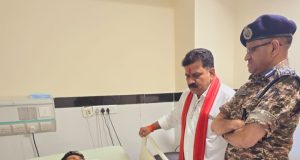 उपमुख्यमंत्री विजय शर्मा ने एम्स दिल्ली पहुँचकर नक्सल हमले में घायल जवानों से मुलाकात कर जवानों का हौंसला बढ़ाया