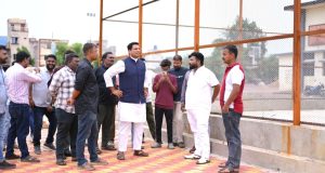 नवीन काॅलेज ग्राउंड में अपना हुनर निखार सकेंगे खिलाड़ी विधायक देवेन्द्र ने विकास कार्यों का लिया जायजा
