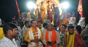 भगवान जगन्नाथ की रथ यात्रा महोत्सव में शामिल हुए विधायक देवेंद्र