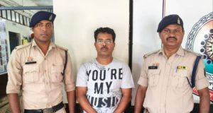 मुरमुदा अछोटी 750 एकड़ पटवारी आईडी को हैंग का भूमि अपने नाम पर करने वाले आरोपी को नन्दनी पुलिस ने किया गिरफ्तार