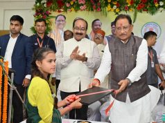 मुख्यमंत्री श्री विष्णु देव साय ने रायगढ़ जिले के ग्राम गढ़ उमरिया में नवगुरुकुल का किया शुभारंभ