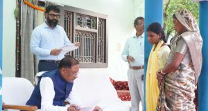 मुख्यमंत्री श्री विष्णु देव साय ने बगिया में सुनी आम जनता की समस्याएं