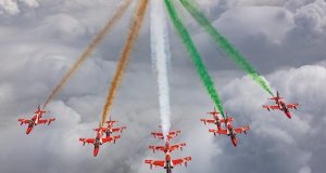 छत्तीसगढ़ देखेगा भारतीय वायुसेना की शौर्यगाथा — 5 नवम्बर को नवा रायपुर में रजत जयंती महोत्सव के दौरान होगा ‘सूर्यकिरण एरोबैटिक शो’