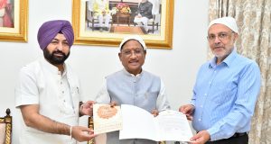 मुख्यमंत्री श्री विष्णु देव साय से पंजाब सरकार के मंत्रियों ने की सौजन्य मुलाकात