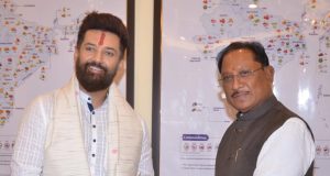 छत्तीसगढ़ के मुख्यमंत्री विष्णुदेव साय की केंद्रीय मंत्री चिराग पासवान से सौजन्य भेंट, जनहित के विषयों पर हुई सकारात्मक चर्चा