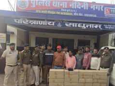 अवैध शराब कारोबार का बड़ा भंडाफोड़, 6 आरोपी गिरफ्तार, टाटा सफारी सहित लाखों का माल जब्त