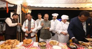 छत्तीसगढ़िया स्वाद से महक उठा केवड़िया:एकता नगर में छत्तीसगढ़ के पर्यटन एवं संस्कृति की गूंज