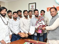 मुख्यमंत्री श्री विष्णु देव साय से पोस्ट मैट्रिक अनुसूचित जाति छात्रावास के प्रतिनिधि मंडल ने की सौजन्य भेंट