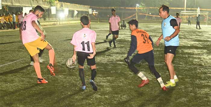 लोकसभा निर्वाचन 2024: खेल के माध्यम से मतदान का संदेश दिया गया