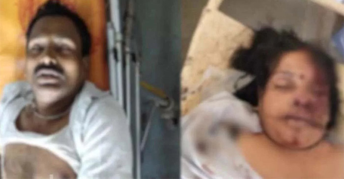 मॉर्निंग वॉक के दौरान ट्रैक्टर ट्रॉली की चपेट में आकर दंपति की मौत, नाती सुरक्षित