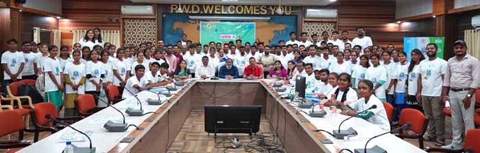 जिले के स्वयंसेवक हुए स्वयंसेवा से स्वयंसिद्ध