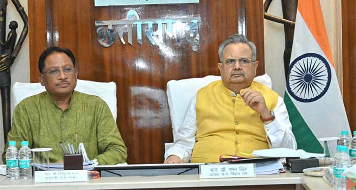 मुख्यमंत्री श्री विष्णु देव साय और विधानसभा अध्यक्ष डॉ. रमन सिंह ने नवा रायपुर में निर्माणाधीन नवीन विधानसभा भवन की प्रगति की समीक्षा की मुख्यमंत्री श्री विष्णु देव साय और विधानसभा अध्यक्ष डॉ. रमन सिंह ने नवा रायपुर में निर्माणाधीन नवीन विधानसभा भवन की प्रगति की समीक्षा की