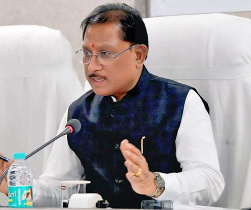 मुख्यमंत्री विष्णु देव साय ने बाढ़ राहत कार्यों की समीक्षा की