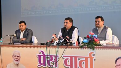 सचिव खनिज संसाधन विभाग छत्तीसगढ़ शासन श्री पी. दयानंद की पत्रकार वार्ता