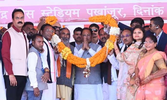 बस्तर अंचल का होगा चहुंमुखी विकास: मुख्यमंत्री श्री विष्णु देव साय