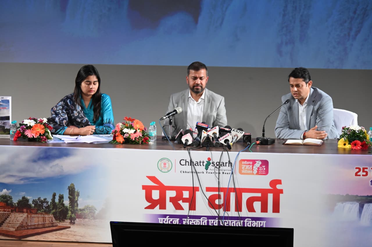 पर्यटन बना छत्तीसगढ़ का आर्थिक इंजन, संस्कृति बनी पहचान, पुरातत्त्व बना गौरव दो वर्षों की उपलब्धियों ने बदली तस्वीर