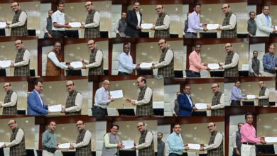 ई-ऑफिस में उत्कृष्ट कार्य करने वाले अधिकारी- कर्मचारियों को मुख्य सचिव ने किया सम्मानित