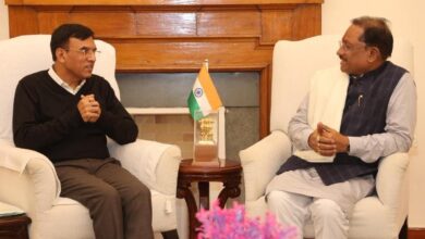 मुख्यमंत्री श्री विष्णु देव साय ने केंद्रीय मंत्री श्री मनसुख मांडविया से की भेंट