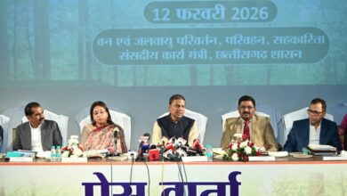 वन मंत्री श्री केदार कश्यप की पत्रकार वार्ता दिनांक 12 फरवरी 2026