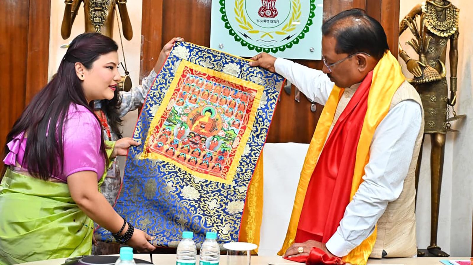 धन-धान्य से पुष्पित-पल्लवित धरा को सुंदर, समृद्ध, सुरक्षित और विकसित बनाने के लिए संकल्पित होकर काम कर रही हमारी सरकार : मुख्यमंत्री श्री साय