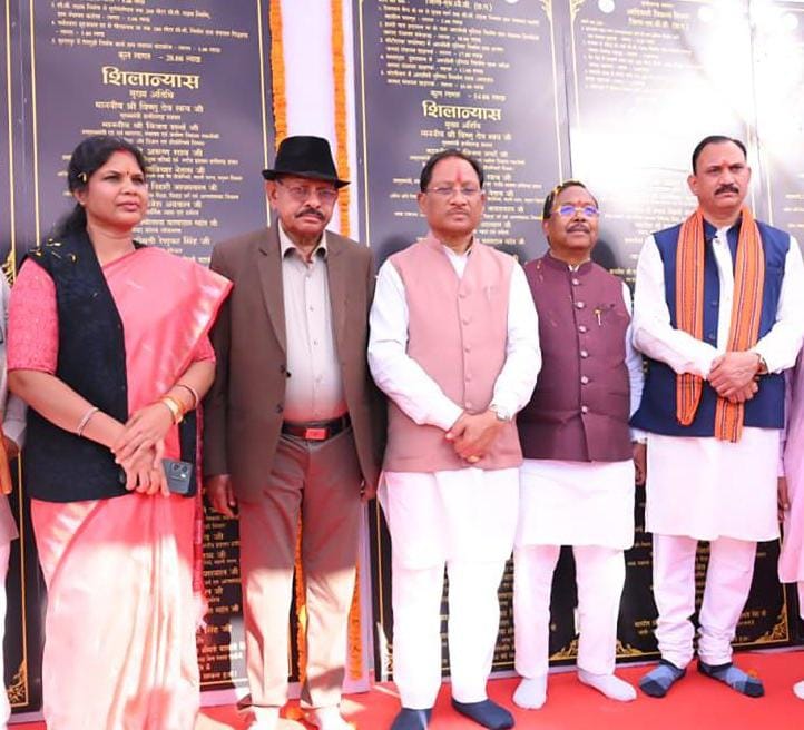 पोड़ी में विकास को मिली नई रफ्तार: मुख्यमंत्री श्री विष्णु देव साय ने ₹126 करोड़ से अधिक के कार्यों का लोकार्पण एवं भूमिपूजन किया पोड़ी में विकास को मिली नई रफ्तार: मुख्यमंत्री श्री विष्णु देव साय ने ₹126 करोड़ से अधिक के कार्यों का लोकार्पण एवं भूमिपूजन किया