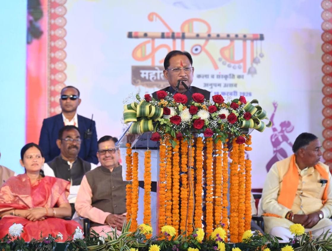 किसान, महिला और जनजातीय समाज के सशक्तिकरण से बनेगा समृद्ध छत्तीसगढ़ : मुख्यमंत्री श्री साय किसान, महिला और जनजातीय समाज के सशक्तिकरण से बनेगा समृद्ध छत्तीसगढ़ : मुख्यमंत्री श्री साय