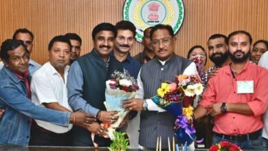 मुख्यमंत्री से छत्तीसगढ़ कर्मचारी अधिकारी फेडरेशन के प्रतिनिधिमंडल ने की मुलाकात