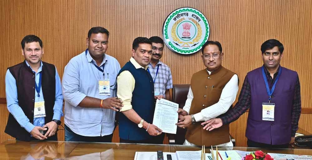 मुख्यमंत्री श्री विष्णुदेव साय से प्रेस क्लब प्रतिनिधिमंडल ने की सौजन्य मुलाकात