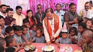 बच्चों के चेहरों की मुस्कान बना मुख्यमंत्री श्री साय के जन्मदिन का सबसे बड़ा उपहार बच्चों के चेहरों की मुस्कान बना मुख्यमंत्री श्री साय के जन्मदिन का सबसे बड़ा उपहार