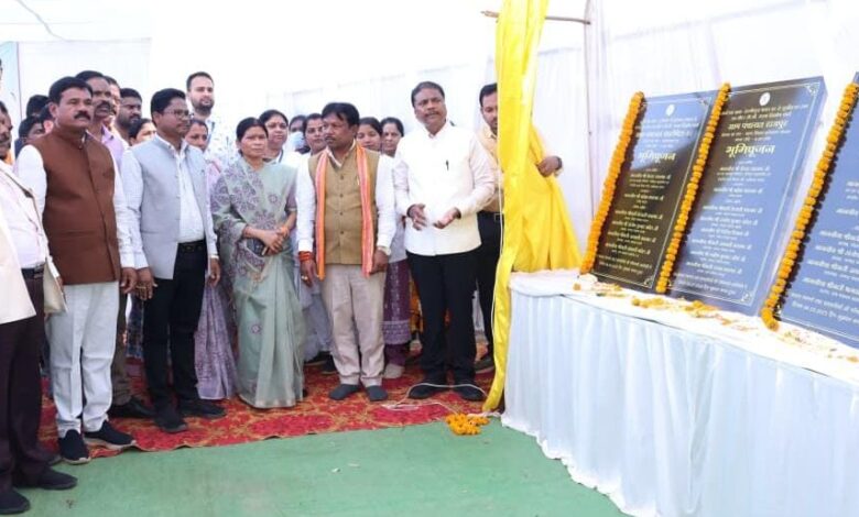 भानपुरी में हेल्थ एटीएम का शुभारंभ, क्षेत्र में बिछेगा सड़कों और पुलियों का जाल