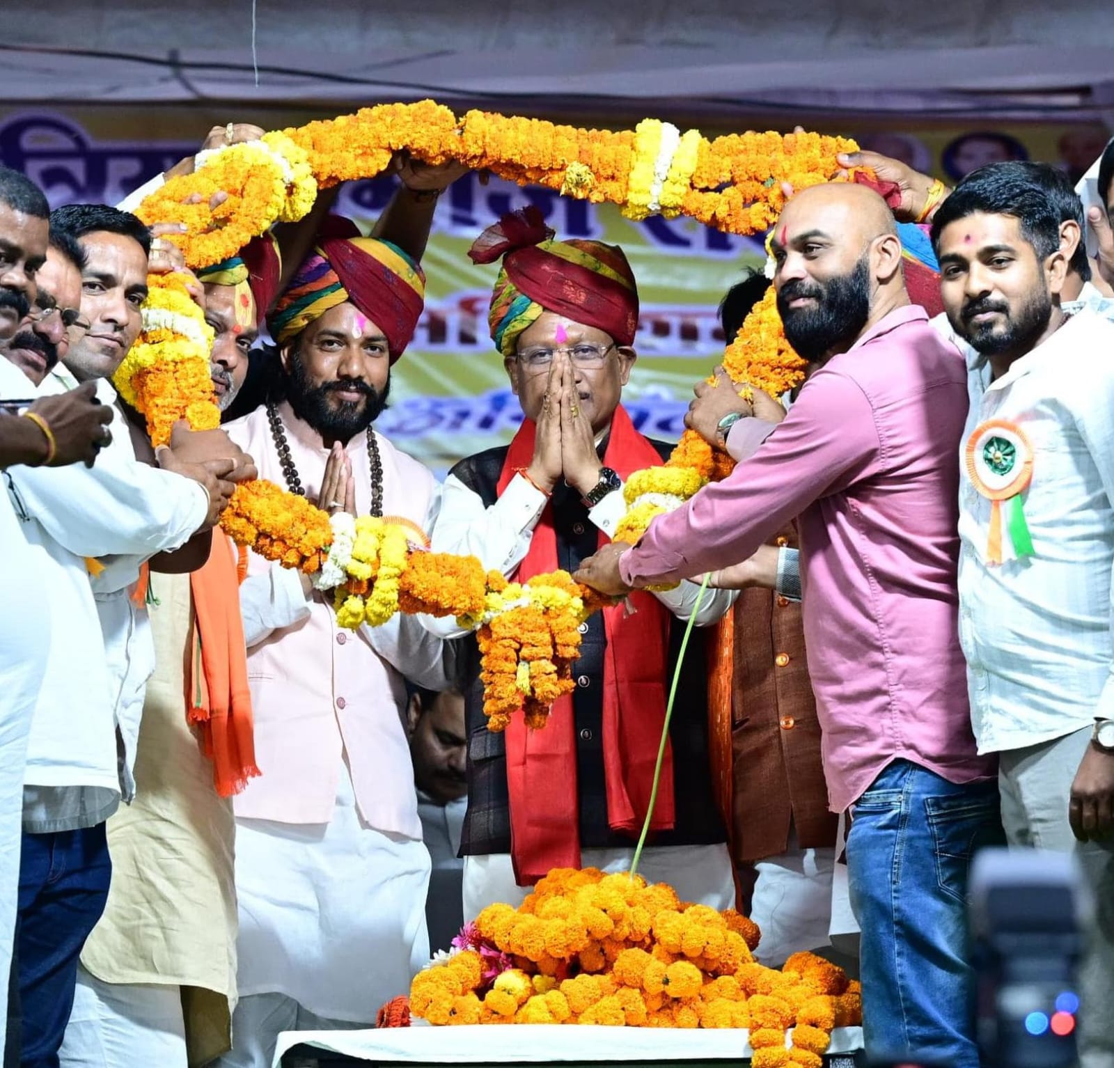 चन्द्रनाहू कुर्मी क्षत्रिय समाज के अधिवेशन में शामिल हुए मुख्यमंत्री श्री विष्णुदेव साय