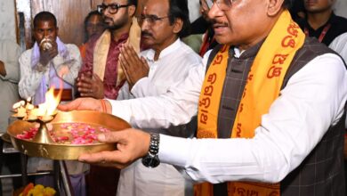 मुख्यमंत्री श्री विष्णु देव साय ने जगन्नाथ मंदिर में की पूजा-अर्चना मुख्यमंत्री श्री विष्णु देव साय ने जगन्नाथ मंदिर में की पूजा-अर्चना