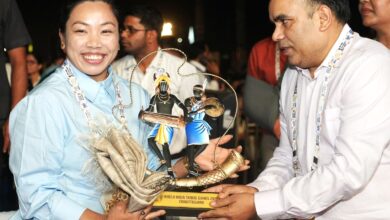 एशियन गेम्स का पदक जीतना मेरा अधूरा सपना – केआईटीजी उद्घाटन पर बोलीं मीराबाई चानू एशियन गेम्स का पदक जीतना मेरा अधूरा सपना – केआईटीजी उद्घाटन पर बोलीं मीराबाई चानू