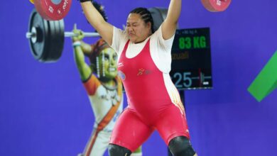 महिला 86+ किग्रा वेटलिफ्टिंग में मिजोरम की ज़ोसांगज़ुआली ने जीता स्वर्ण